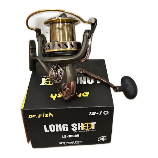 Dr. Fish Longshot 10000 Surf Spinning Reel — actual product view 1