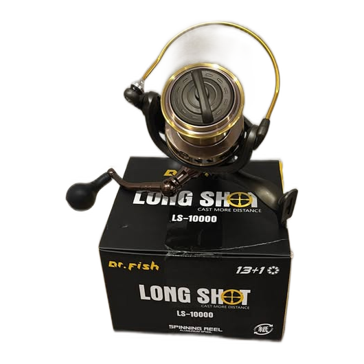 Dr. Fish Longshot 10000 Surf Spinning Reel — actual product view 3
