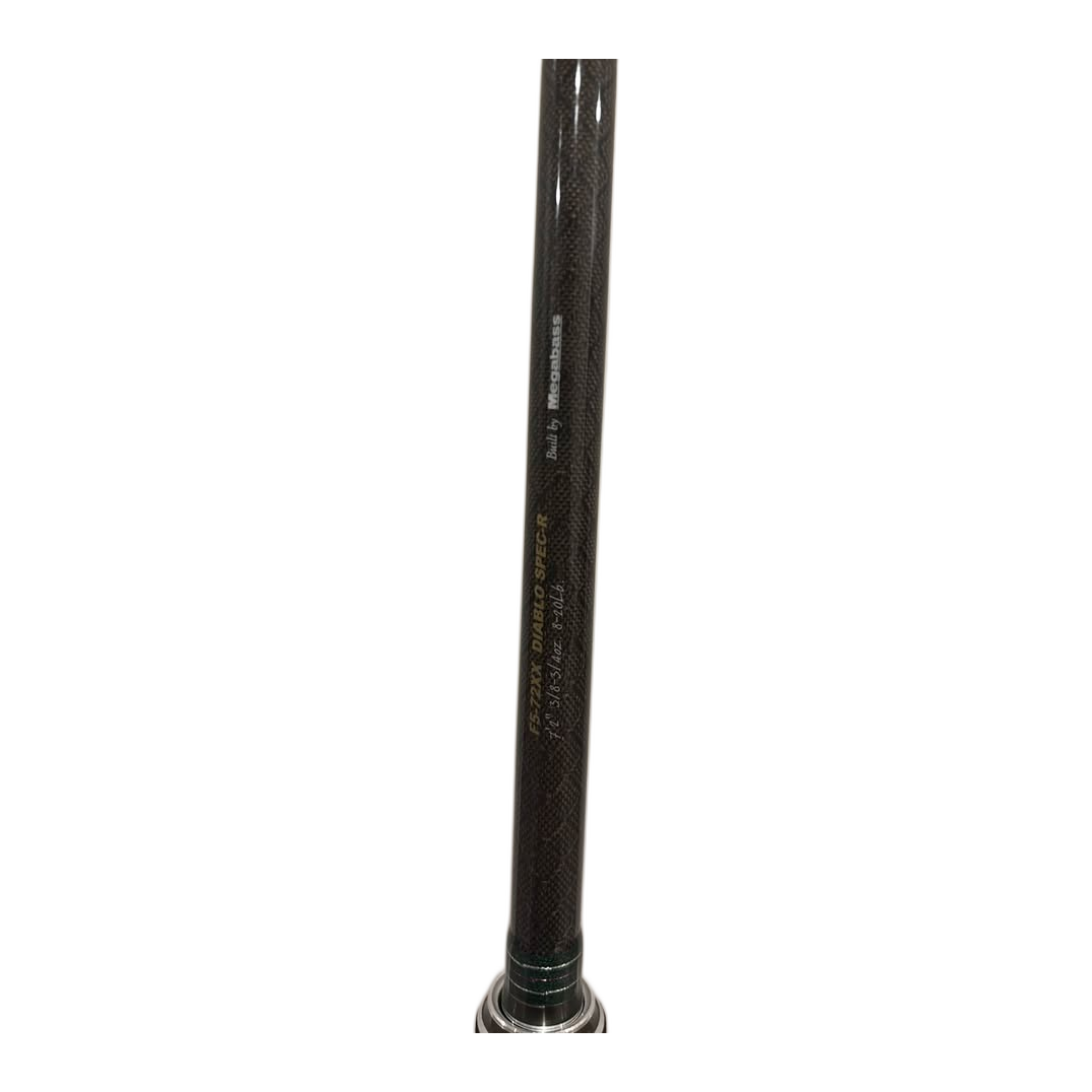 Megabass Orochi XX Diablo Spec-R F5-72XX Casting Rod — actual product view 4